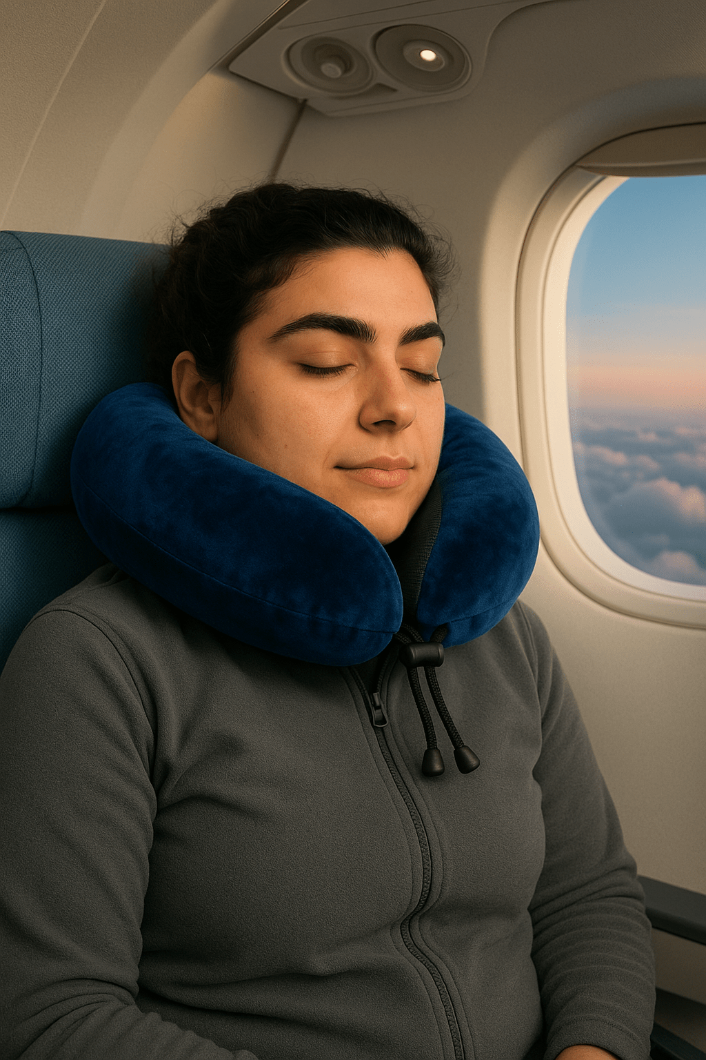 Oreiller de voyage en forme de U - Somnaa