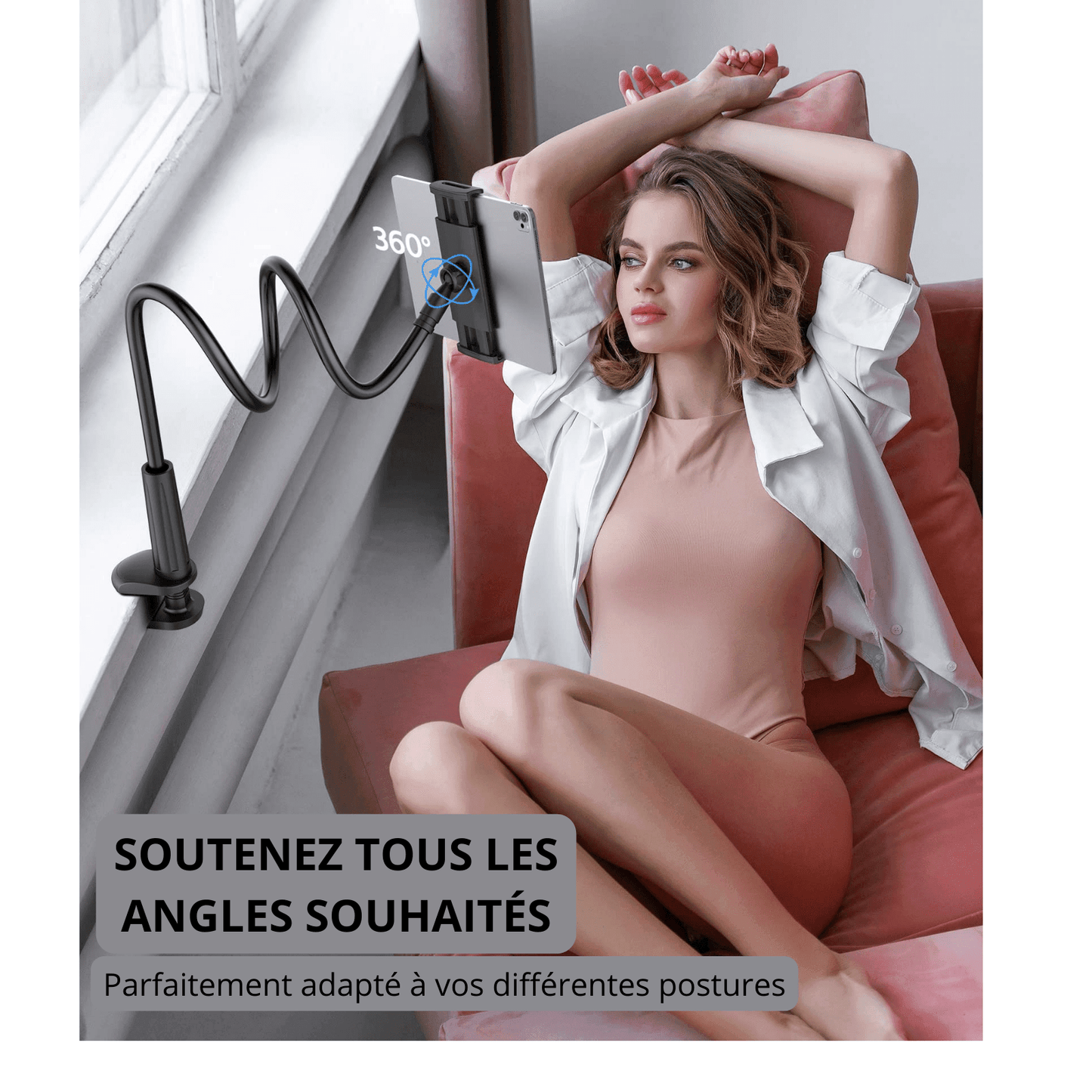 Support flexible pour tablette et téléphone - Somnaa