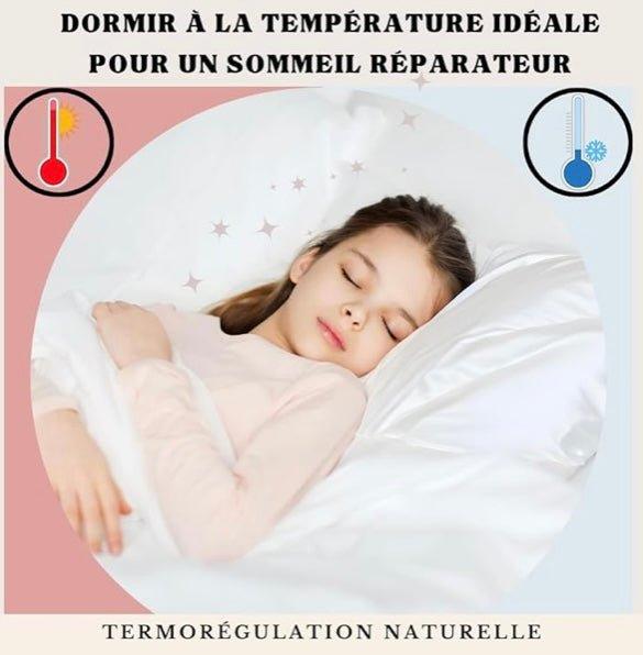 Housse d'oreiller en soie de murier - Somnaa