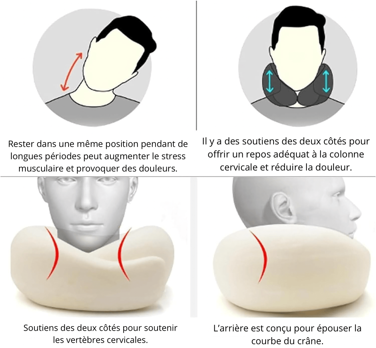 Oreiller de voyage - Somnaa