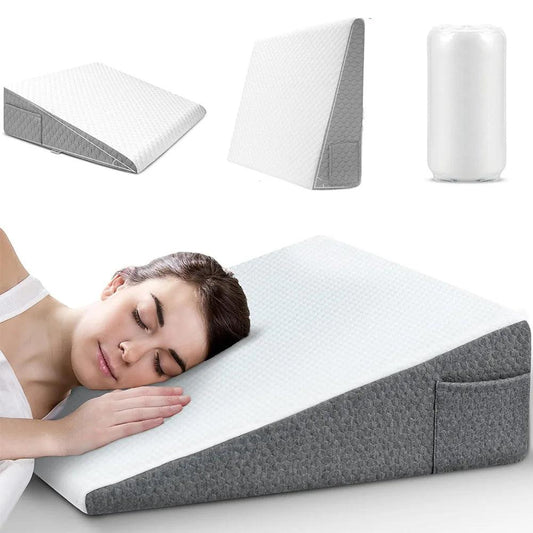 Oreiller triangulaire en mousse à mémoire de forme - Somnaa